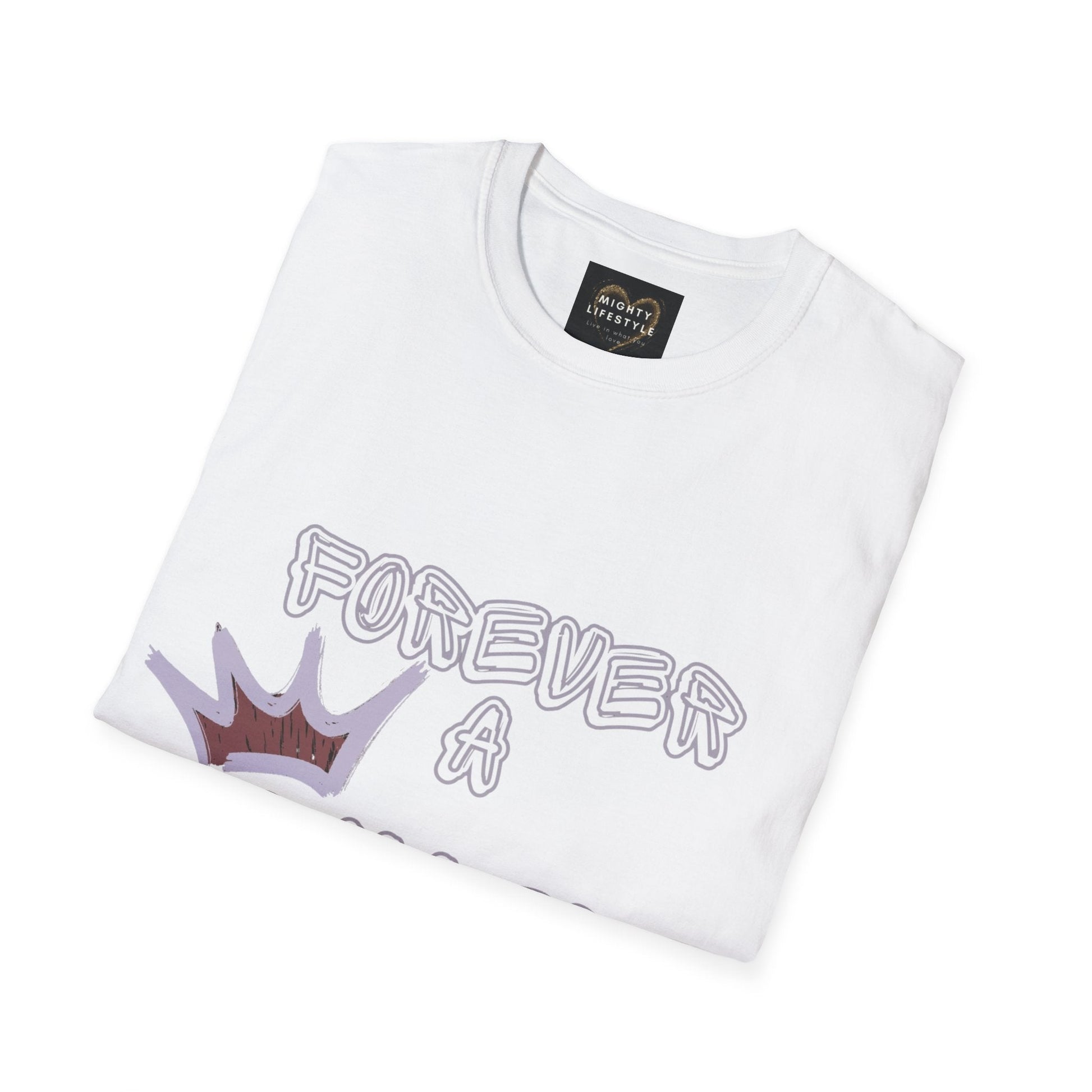 Forever A Baller (White) Shirt | Basketball Shirt | Sports Shirt | Baller Shirt | Mighty Lifestyle | Softstyle T-Shirt - Mighty Lifestyle