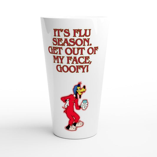 Goofy! Holiday White Latte 17oz Ceramic Mug - Mighty Lifestyle