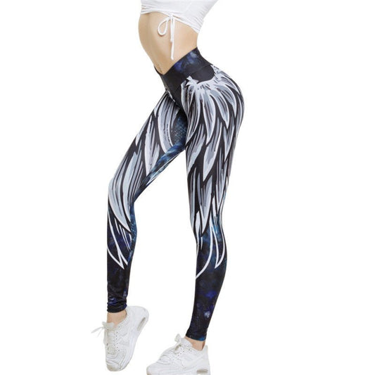 Heavenly Tights | Angel Wing Women Leggings - Mighty Lifestyle