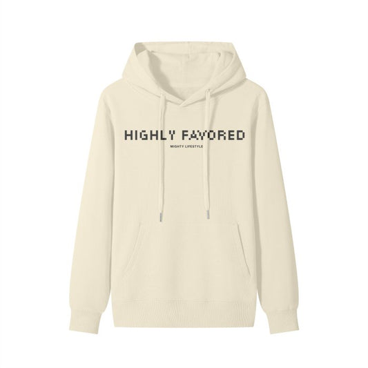 Highly Favored Unisex Classic Hoodie - Statement Hoodie by Mighty Lifestyle - Mighty Lifestyle