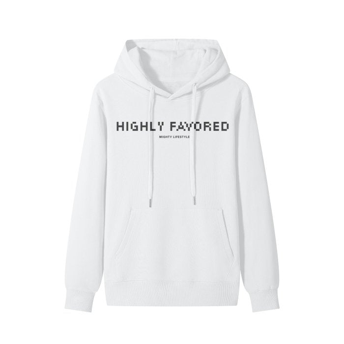 Highly Favored Unisex Classic Hoodie - Statement Hoodie by Mighty Lifestyle - Mighty Lifestyle