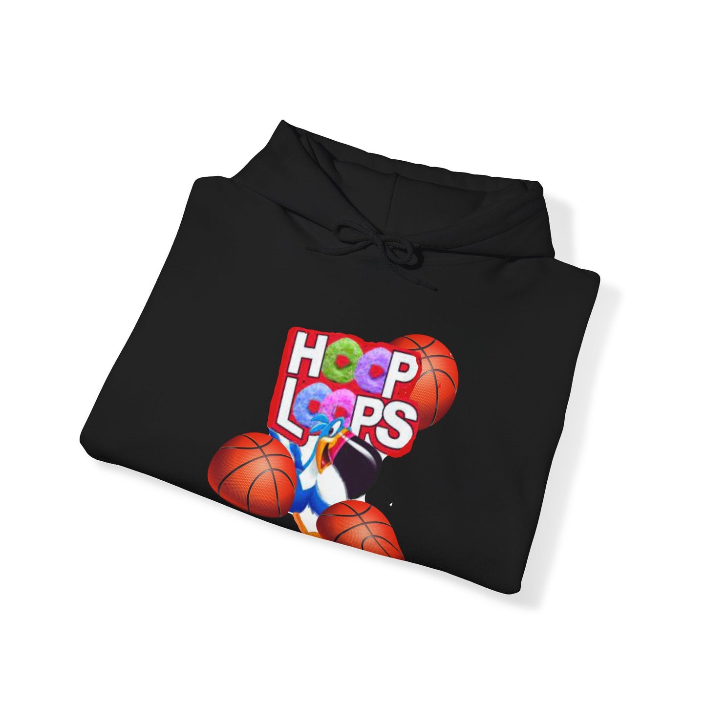 Hoop Loop it Up, Basketball, Hoops Basketball Hoodie, Unisex Heavy Blend™ Hooded Sweatshirt, Mighty Lifestyle Basketball - Mighty Lifestyle