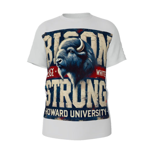 Howard University Bison Strong Shirt Unisex Classic Crew Neck T-Shirt Howard U - Mighty Lifestyle
