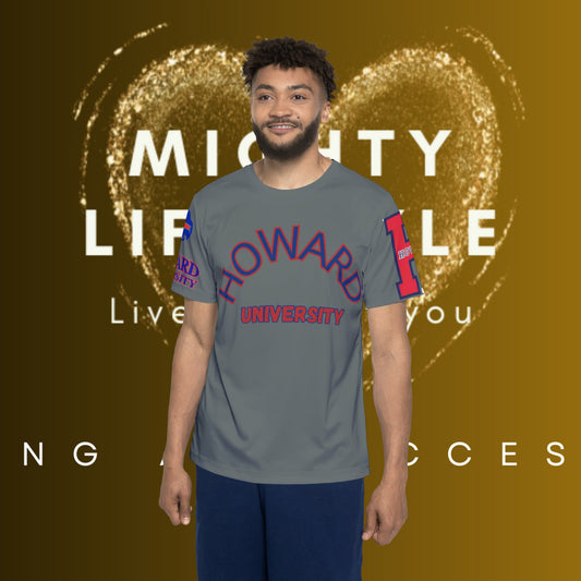 Howard University, HBCU Howard Football, Black Excellence, Black University, Homecoming, Classic HBCU Sports, Grad, Men's Sports Jersey - Mighty Lifestyle