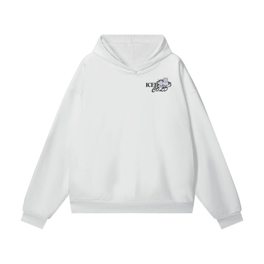 Iced Cold Unisex Heavyweight 460G Fleece Oversized Hidden Pocket Hoodie - Mighty Lifestyle