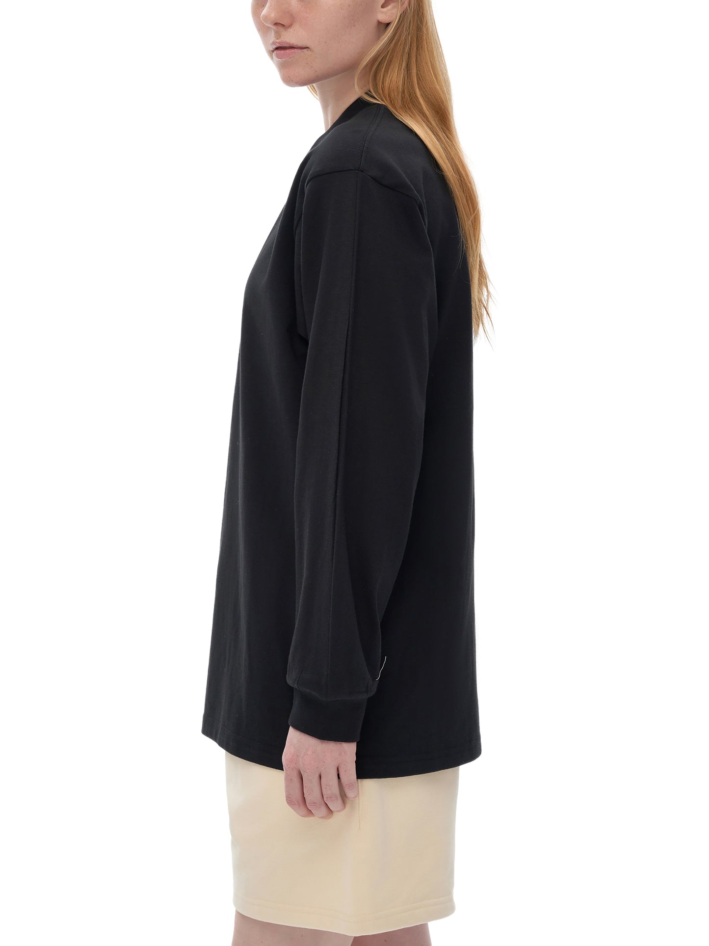 HER Crew Neck Drop Shoulder Long Sleeve Shirt