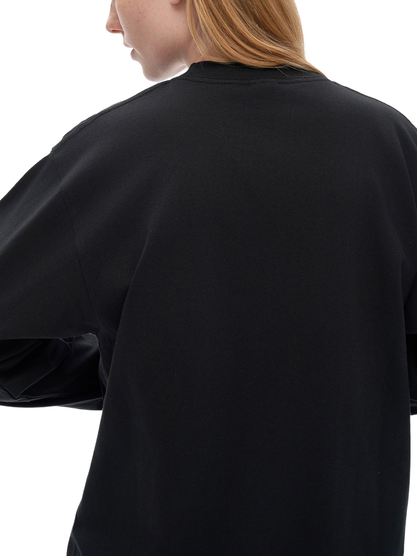 HER Crew Neck Drop Shoulder Long Sleeve Shirt