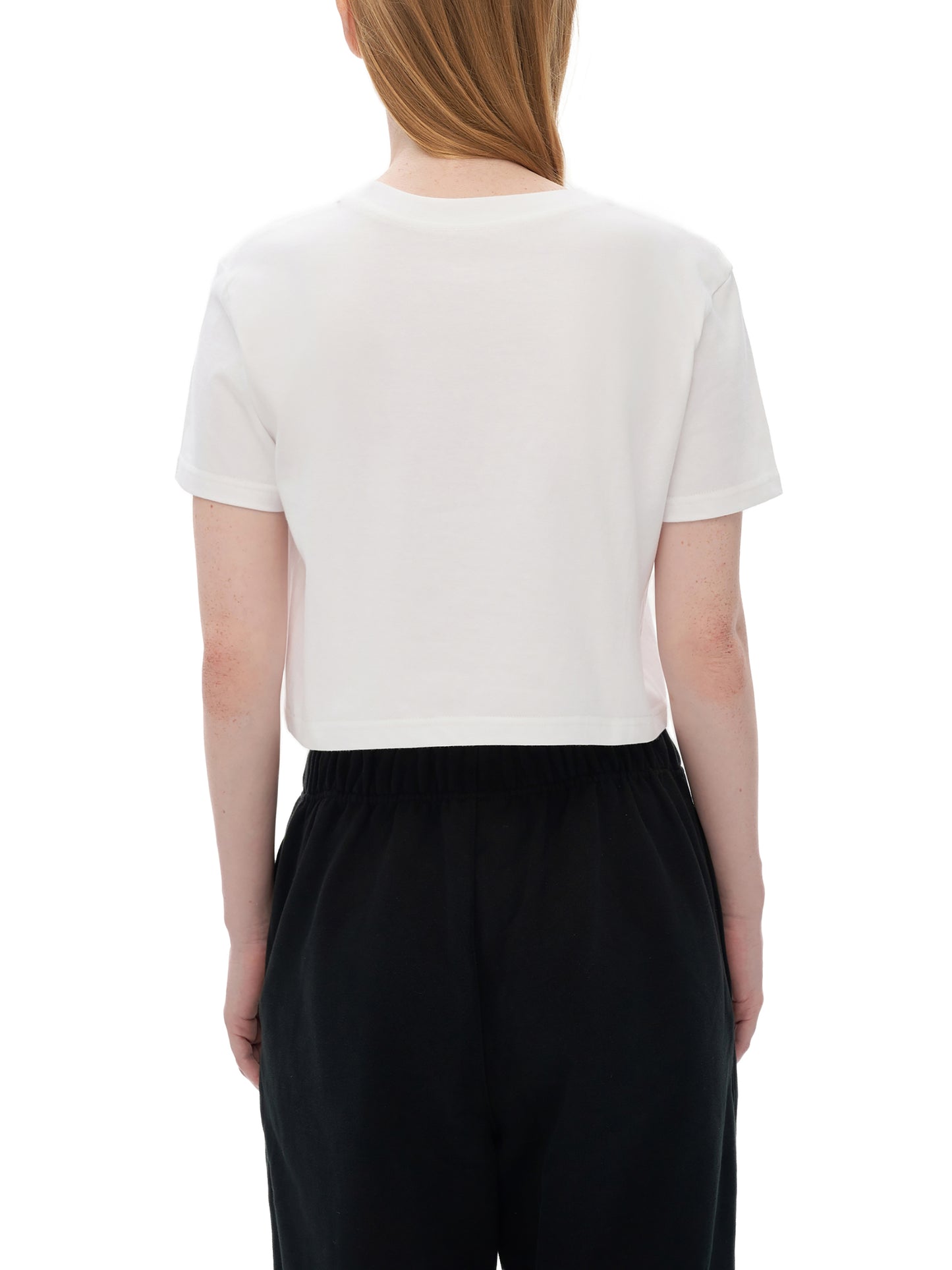 ML Crop Halter Baby Tee Seamless T-Shirt
