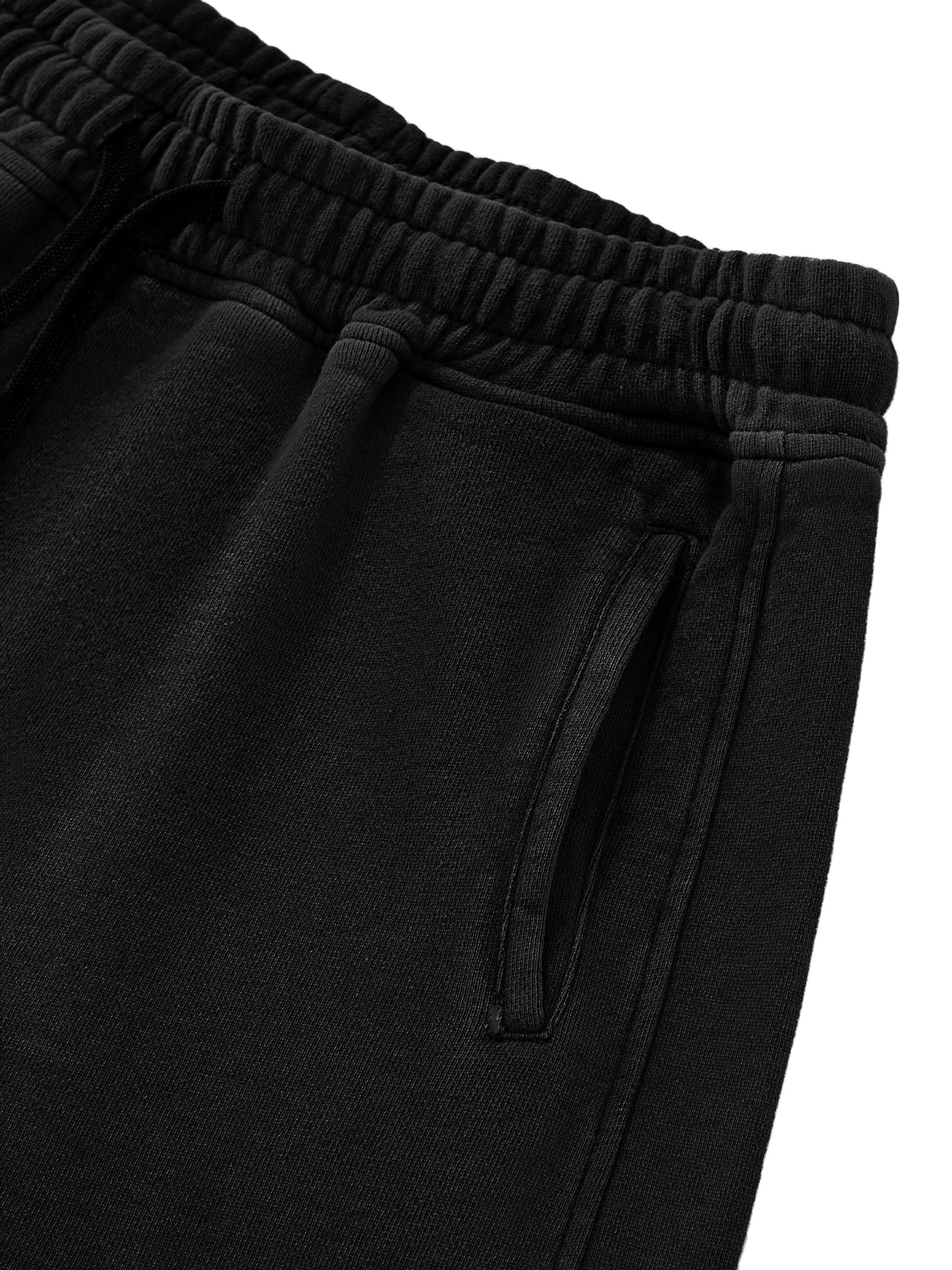 Hearts Above Inspired By Artistry of RH Snow Washed Raw Edge Drawstring Shorts