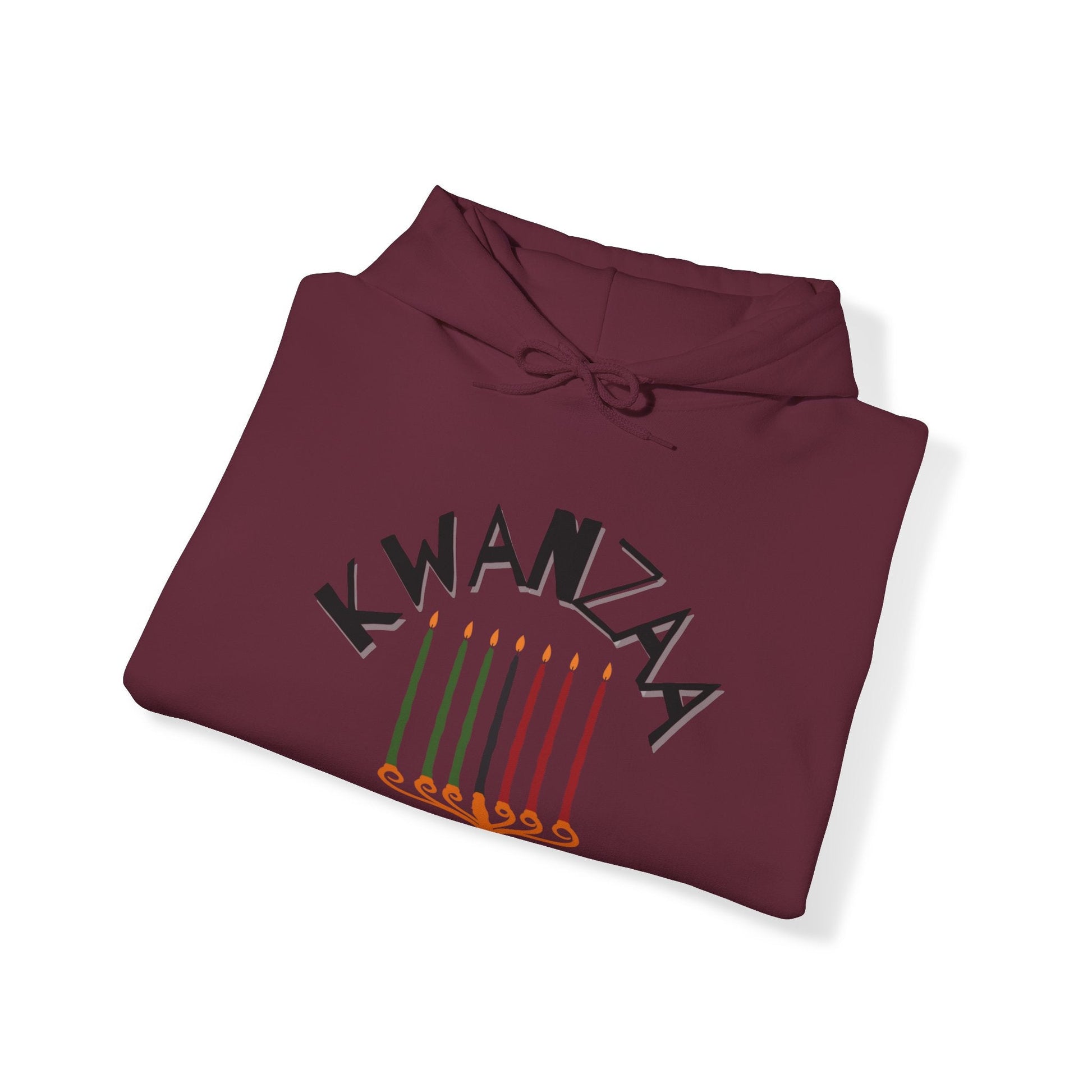 Kwanzaa Hoodie, Hoodie for Kwanzaa, Gift for Kwanzaa, Hoodie for Black History - Mighty Lifestyle