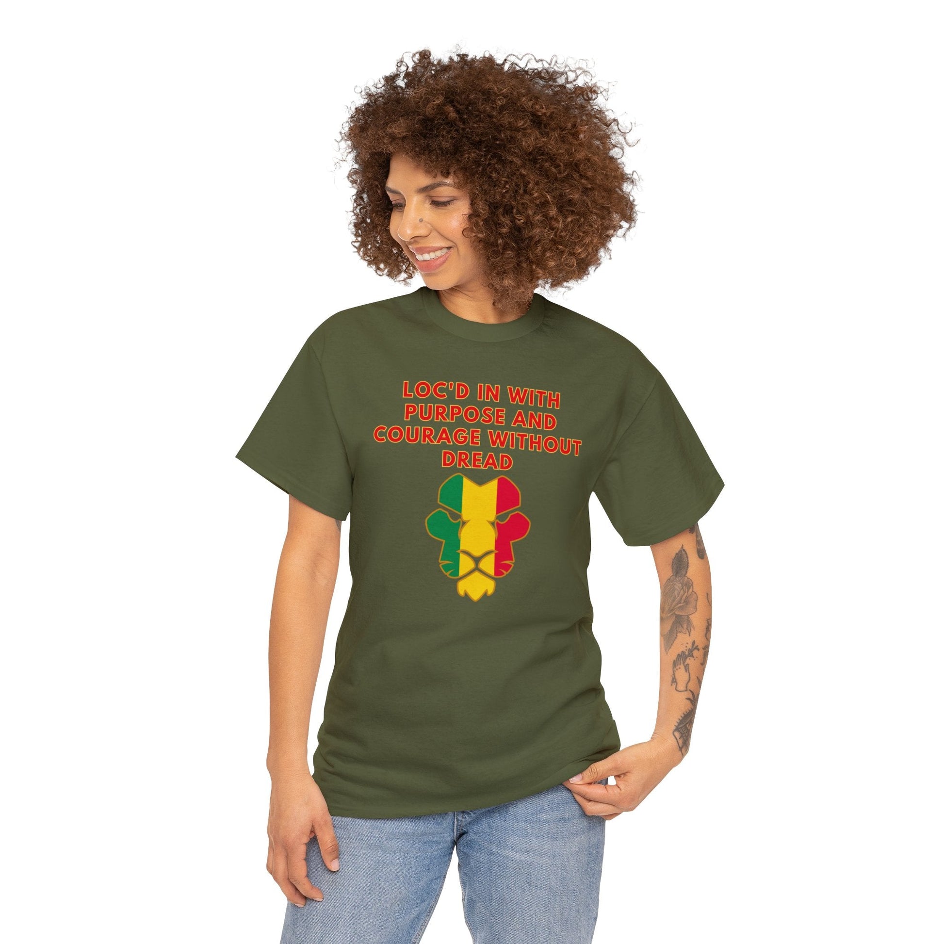 LOC'D IN, Locs Shirt, Shirt for Locs, Gift for Locs, Locs for Hair Shirt - Mighty Lifestyle