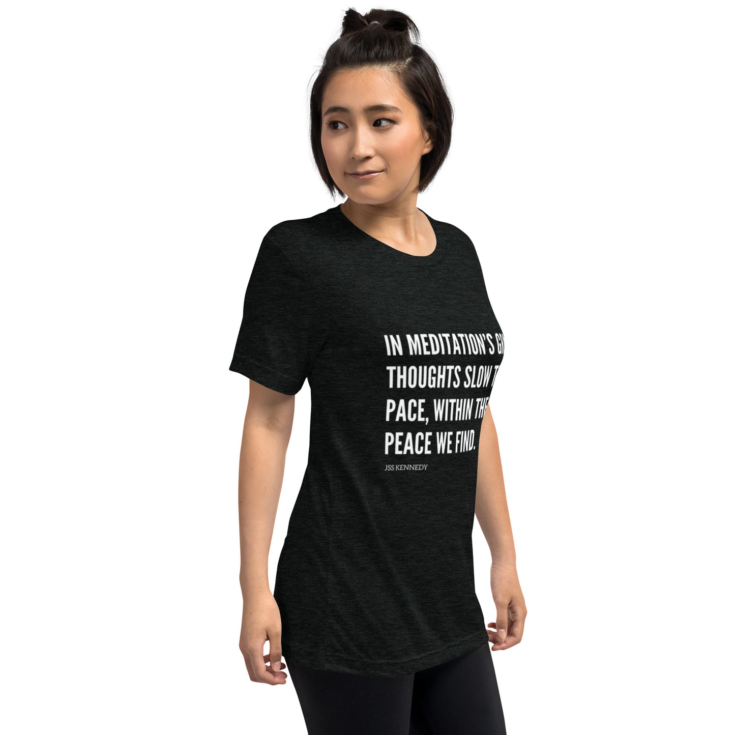 Mighty Lifestyle Meditation Peace of Mind | Short sleeve t-shirt