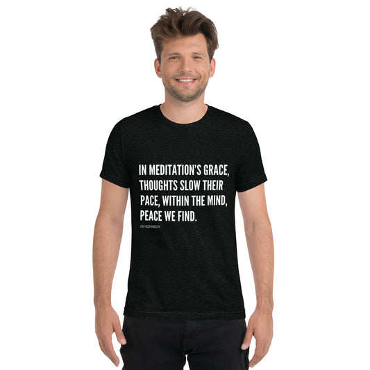 Mighty Lifestyle Meditation Peace of Mind | Short sleeve t-shirt