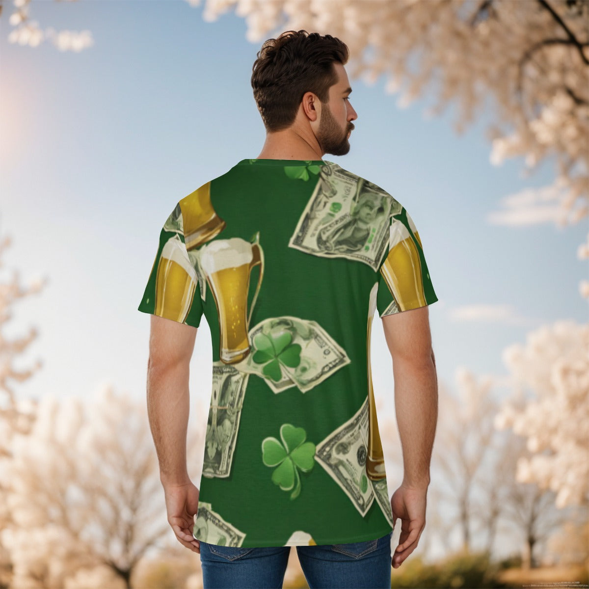 St Paddy Party Shirt | St. Patrick's Day Shirt | Men's O-Neck T-Shirt