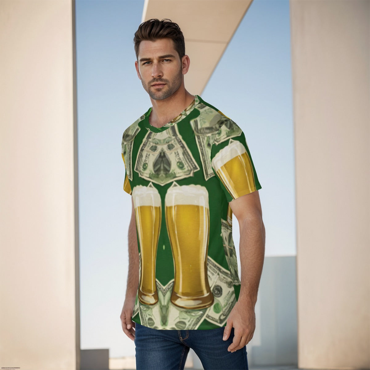 St Paddy Party Shirt | St. Patrick's Day Shirt | Men's O-Neck T-Shirt