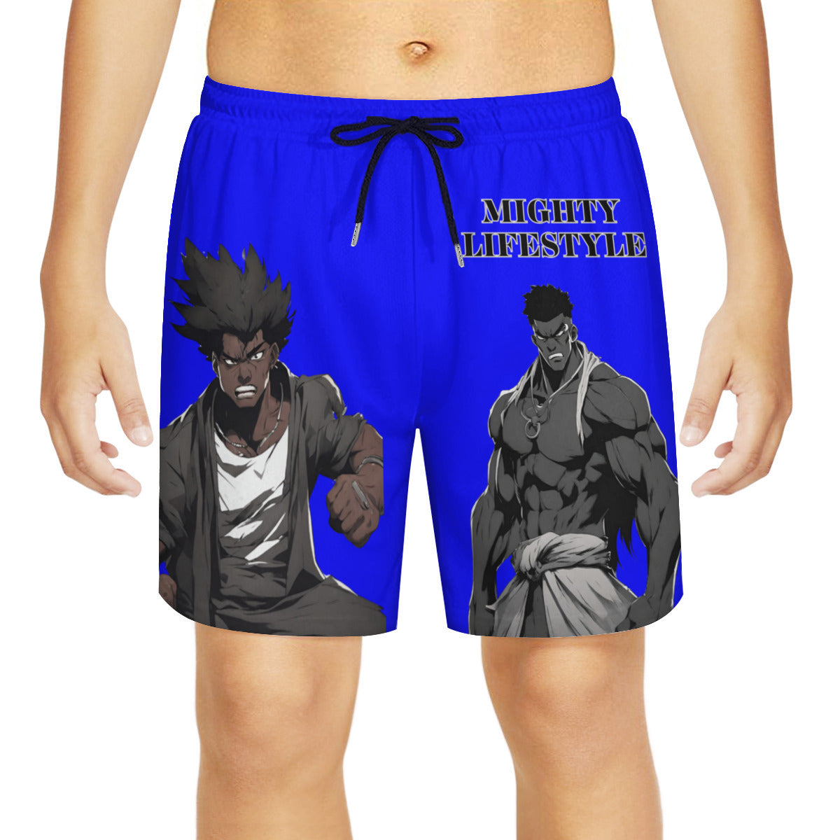 Rama Lamar Anime Basketball Shorts, Anime Sports Shorts, Rama Lamar Athletic Shorts, Mighty Lifestyle Basketball Summer Shorts Sports Shorts Beach Shorts