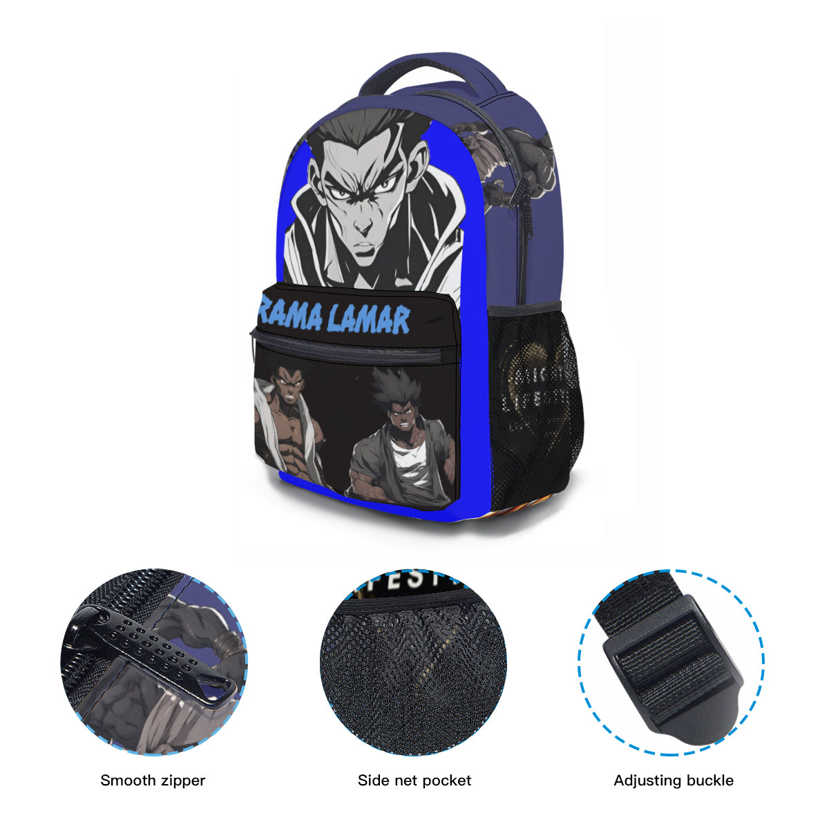 Rama Lamar Anime Backpack, Rama Lama Bookbag, Rama Lama School bag, Rama Lama School Bag