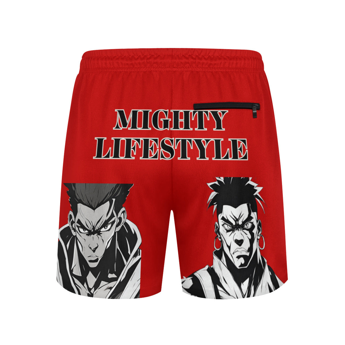 Rama Lamar Anime Basketball Shorts, Anime Sports Shorts, Rama Lamar Athletic Shorts, Mighty Lifestyle Basketball Summer Shorts Sports Shorts Beach Shorts